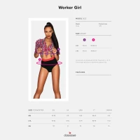 Костюм робітниці Obsessive Worker Girl S/M — Просмотреть изображение 7