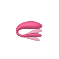 Смарт-вібратор для пар We-Vibe Sync Lite Pink, 10 віброрежимів, можна поєднувати з проникним сексом — Переглянути зображення 3