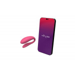 Смарт-вібратор для пар We-Vibe Sync Lite Pink, 10 віброрежимів, можна поєднувати з проникним сексом