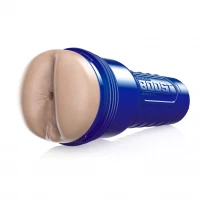 Мастурбатор-попка Fleshlight Boost Blast Female Light Medium Flesh, плаваючі кільця Turbo Tech — Переглянути зображення 3