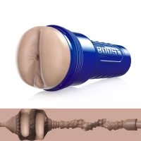 Мастурбатор-попка Fleshlight Boost Blast Female Light Medium Flesh, плаваючі кільця Turbo Tech — Переглянути зображення 1