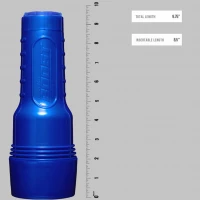 Мастурбатор-попка Fleshlight Boost Blast Female Light Medium Flesh, плаваючі кільця Turbo Tech — Переглянути зображення 6