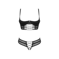 Комплект Obsessive Roxelia 2-pcs crotchless set XS/S