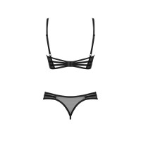 Комплект Obsessive Roxelia 2-pcs crotchless set XS/S