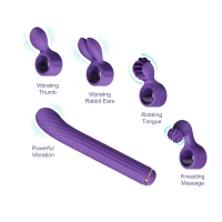 Вібратор Otouch Magic Stick S1 Plus - Purple — Переглянути зображення 4