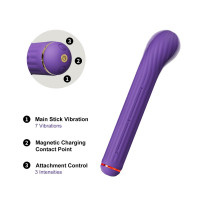 Вибратор Otouch Magic Stick S1 Plus - Purple — Просмотреть изображение 7