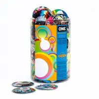 Набір презервативів ONE Classic Select Artist Collection, 100 шт, зі змазкою, паковання-тубус — Просмотреть изображение 1