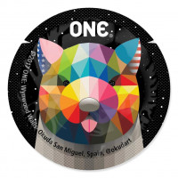 Набір презервативів ONE Classic Select Artist Collection, 100 шт, зі змазкою, паковання-тубус — Переглянути зображення 7