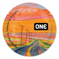 Набір презервативів ONE Classic Select Artist Collection, 100 шт, зі змазкою, паковання-тубус — Просмотреть изображение 6