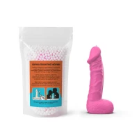 Свічка у вигляді члена Чистий Кайф LARGE Pink — Переглянути зображення 4