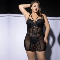 Сукня JSY P61150 Black Plus Size — Переглянути зображення 5