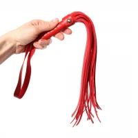 Батіг Flogger Art of Sex, Червоний — Переглянути зображення 3