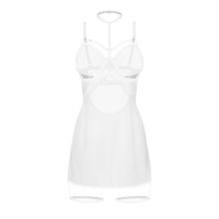 Бэби-долл Obsessive Arrowel White chemise 2XL/3XL