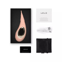 Клиторальный вибратор LELO DOT Cruise Peach Please, точечная стимуляция, технология Infinite Loop