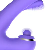 Вібратор-кролик із вагінальним відростком Good Vibes Only – Tess Rabbit Vibrator with G-Spot Stimulator — Переглянути зображення 5
