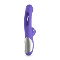 Вібратор-кролик із вагінальним відростком Good Vibes Only – Tess Rabbit Vibrator with G-Spot Stimulator — Переглянути зображення 4