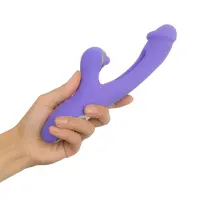 Вібратор-кролик із вагінальним відростком Good Vibes Only – Tess Rabbit Vibrator with G-Spot Stimulator — Переглянути зображення 7