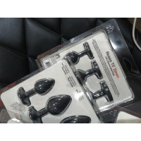 Набор силиконовых анальных пробок BMS Roses Til’ Dawn Silicone Anal Plug Kit (повреждена упаковка!!!)