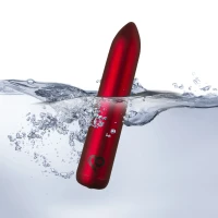 Віброкуля Rocks Off Bullet Poppy Red 16 Settings — Переглянути зображення 8