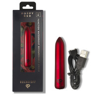 Вибропуля Rocks Off Bullet Poppy Red 16 Settings — Просмотреть изображение 9