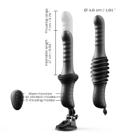 Пульсатор з вібрацією Dorcel Deep Orgasm, 2 незалежні мотори, підігрів до 41 °C, пульт ДК — Просмотреть изображение 3