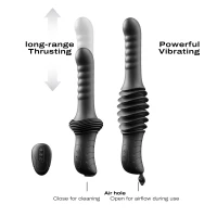 Пульсатор з вібрацією Dorcel Deep Orgasm, 2 незалежні мотори, підігрів до 41 °C, пульт ДК — Просмотреть изображение 5