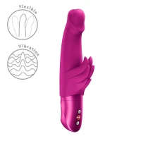 Вібратор-кролик Fun Factory Wicked Angel Magenta, 10 режимів, працює від батарейок — Просмотреть изображение 4