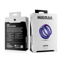 Эрекционное виброкольцо Hueman - Jupiter Vibrating Cock and Ball Ring — Просмотреть изображение 8