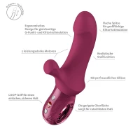 Пульсатор Fun Factory Bi Stronic Curve Wine Red — Переглянути зображення 6