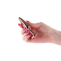 Анальна пробка NS Novelties Rear Assets - Tapered - Medium - Rose Gold - Pink — Переглянути зображення 2