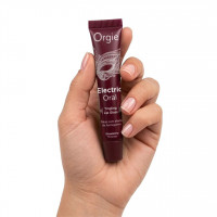 Виброблеск для губ Orgie Electric Oral Lips Gloss Strawberry 10 мл, с эффектом покалывания — Просмотреть изображение 3