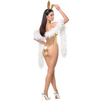 Еротичний костюм зайки Art of Sex - Secret bunny, колір золото, розмір S
