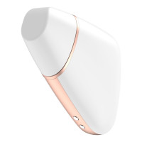 Вакуумный клиторальный стимулятор Satisfyer Love Triangle White (м'яте паковання!!!) — Переглянути зображення 3