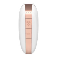 Вакуумный клиторальный стимулятор Satisfyer Love Triangle White (м'яте паковання!!!) — Переглянути зображення 6