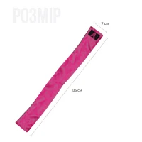 Пов’язка-стрічка з сатину 2в1 Adrien Lastic Satin Sash (пов’язка на очі і стрічка для зв’язування) — Переглянути зображення 2