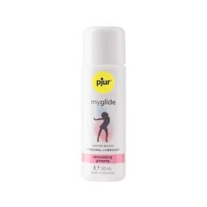 Збуджувальний лубикант на водній основі pjur myglide 30 мл, із женьшенем, тепло+поколювання