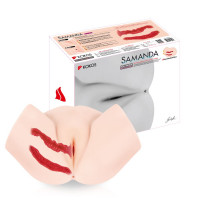 Мастурбатор-полуторс Kokos Samanda, два входа: вагина и попка — Просмотреть изображение 8