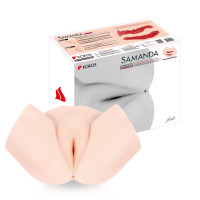 Мастурбатор-полуторс Kokos Samanda, два входа: вагина и попка — Просмотреть изображение 7