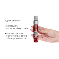 Гель для стимуляції сосків JO Nipple Titillator Strawberry (30 мл), ментол та перцева м’ята — Переглянути зображення 2