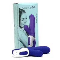 Потужний вібратор-кролик Satisfyer Vibes Magic Bunny, два мотори, литий силікон, 12 режимів роботи — Переглянути зображення 4