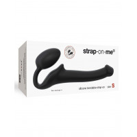 Безремневой страпон Strap-On-Me Black S, полностью регулируемый, диаметр 2,7см Безремневой страпон Strap-On-Me Black S, полностью регулируемый, диаметр 2,7см