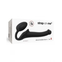 Безремінний страпон Strap-On-Me Black S, повністю регульований, діаметр 2,7 см — Переглянути зображення 3