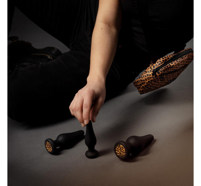 Набір силіконових анальних пробок Panthra - Kesia