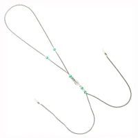 Прикраса для сосків Art of Sex - Nipple Clamps Arrow, колір м'ятний — Переглянути зображення 4