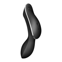 Вакуумний стимулятор з вібрацією Satisfyer Curvy Trinity 2 Black