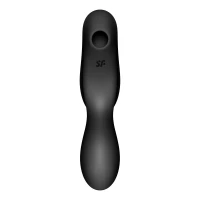 Вакуумний стимулятор з вібрацією Satisfyer Curvy Trinity 2 Black — Просмотреть изображение 4