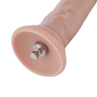 Реалістичний фалоімітатор для секс-машин Hismith 7.5″ Flexible Silicone Dildo, система KlicLok — Переглянути зображення 7