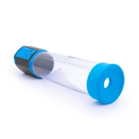 Автоматична вакуумна помпа Men Powerup Passion Enlargement system Blue, перезаряджувана, 5 режимів — Переглянути зображення 2