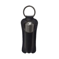 Віброкуля PowerBullet First-Class Bullet 2.5″ з Key Chain Pouch, Gun Metal, 9 режимів вібрації — Переглянути зображення 5