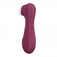 Вакуумний кліторальний стимулятор Satisfyer Pro 2 Generation 3 with Liquid Air Connect App Wіnе Red — Переглянути зображення 4